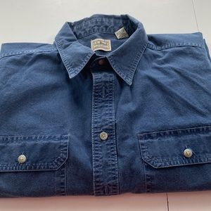 Cotton Short sleeved button down shirt size XXL TALL Mens